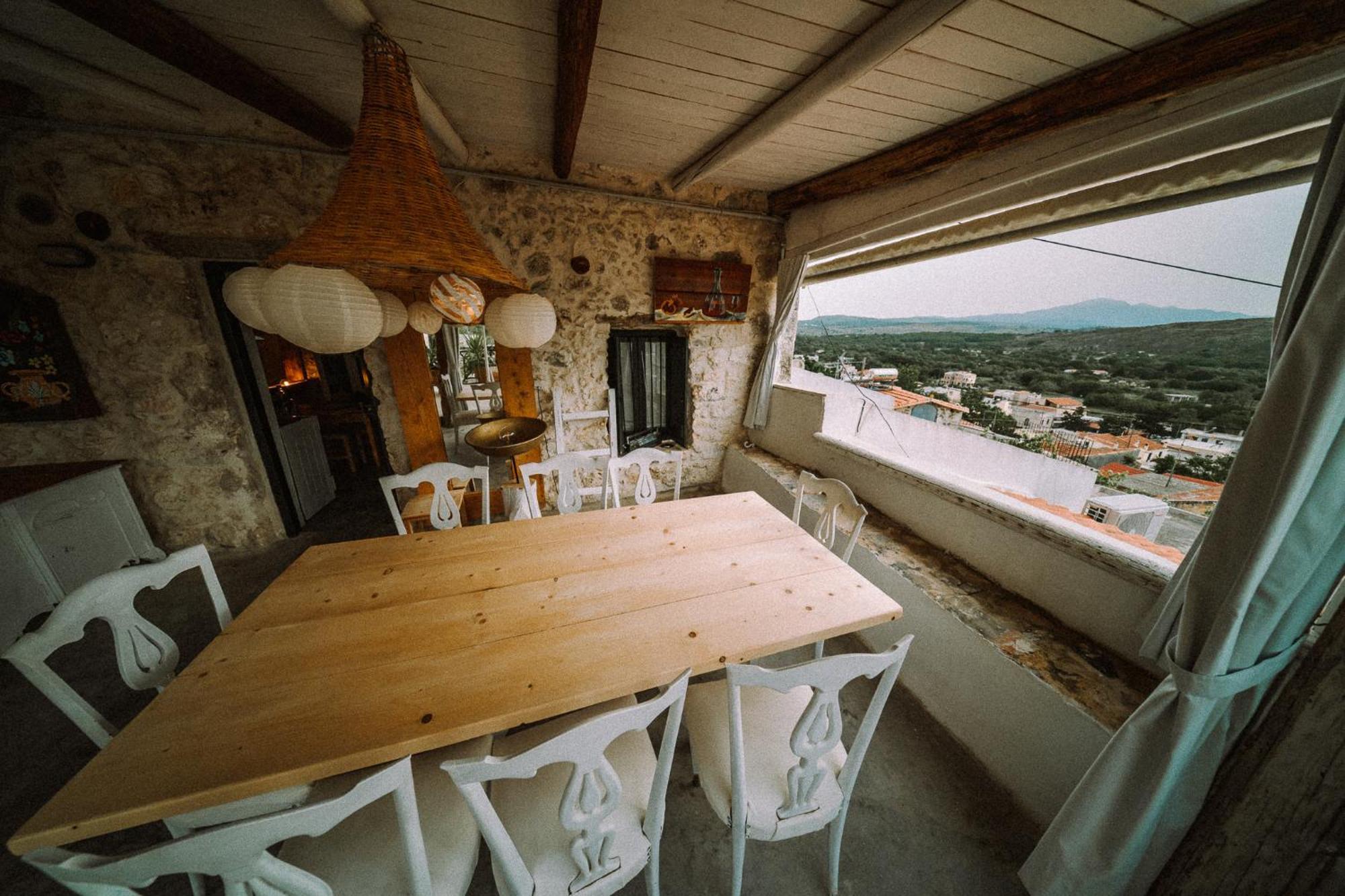 Antonia'S Stonebuilt Mansion With A Private Pool Villa Arméni Kültér fotó