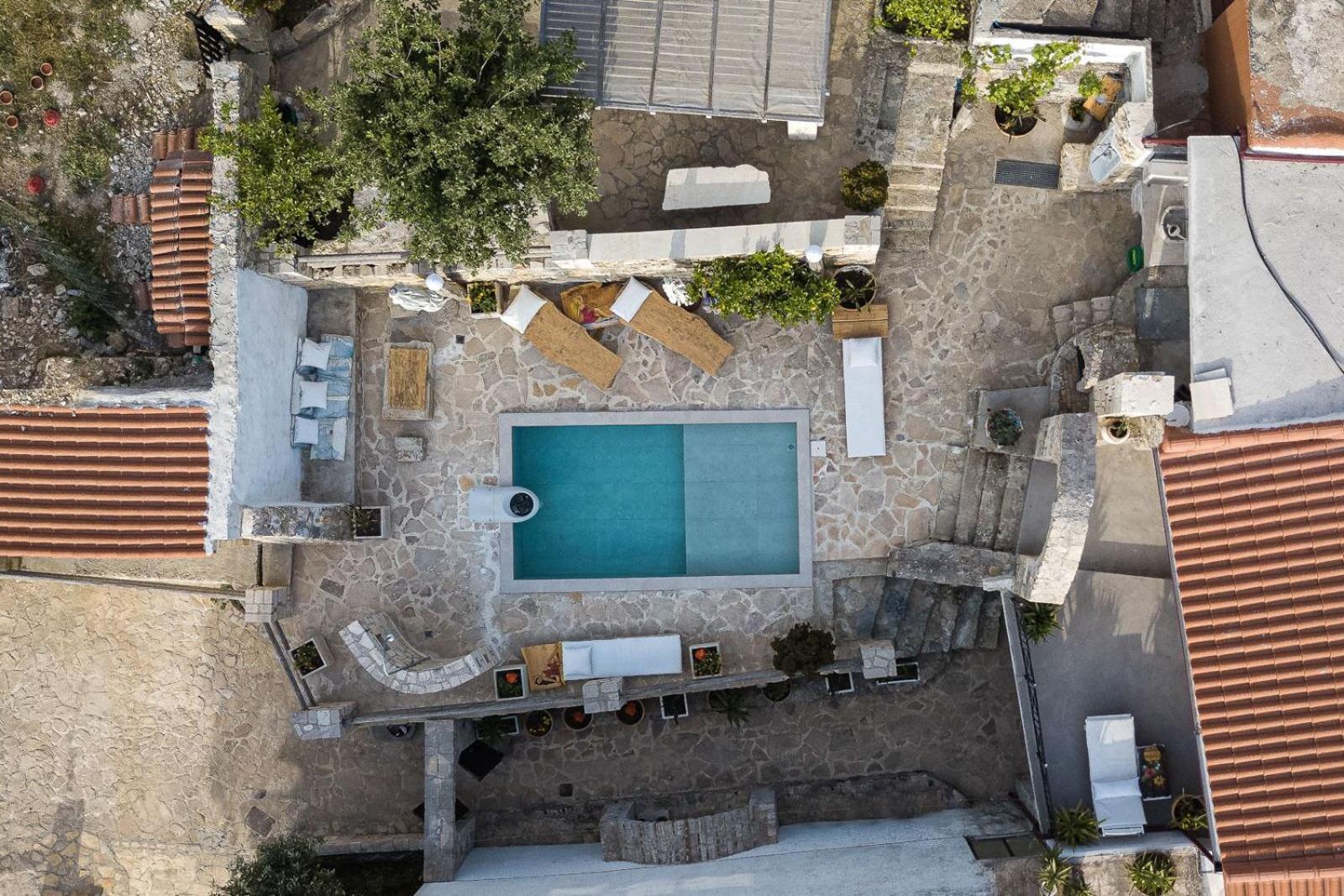 Antonia'S Stonebuilt Mansion With A Private Pool Villa Arméni Kültér fotó